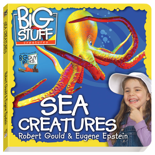 BiG STUFF: SEA CREATURES brings the wonders of the ocean right into his hands.