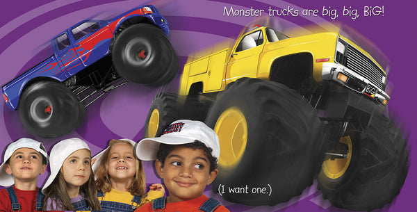 monster trucks are big